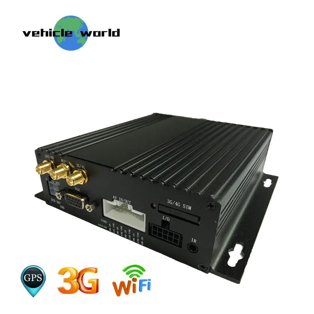 1080P AHD 2.0MP 4 канала двойная sd-карта GPS 3G WIFI школьный автобус прицеп грузовик такси