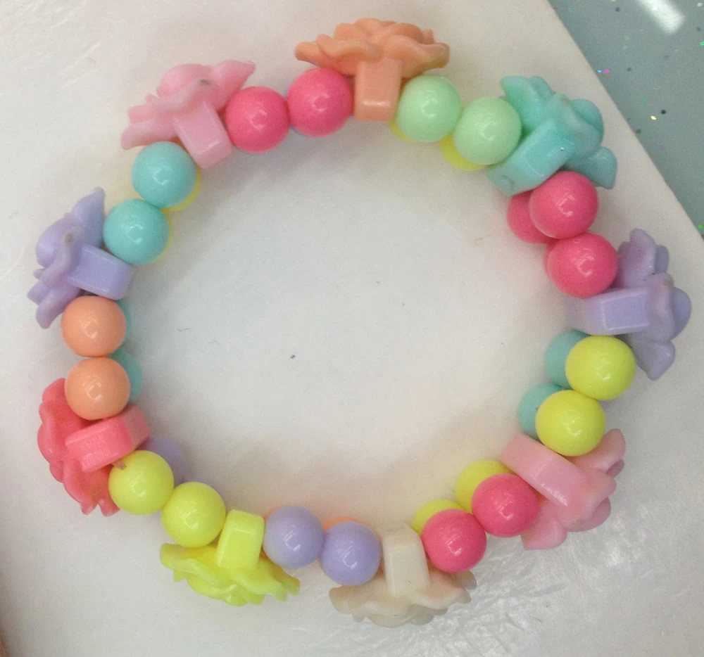 Новейшие Модные ювелирные изделия Винтажные эластичные браслеты с розой и