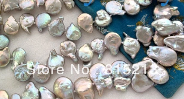 Ddh00958 2 нити 15 мм серая монета с бабочкой ожерелье из пресноводного жемчуга скидка