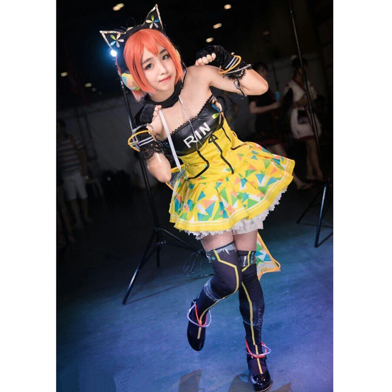 Аниме LoveLive! Love live Yazawa Nico Kousaka Honoka карнавальный костюм нарядное платье|costume rubies|dress