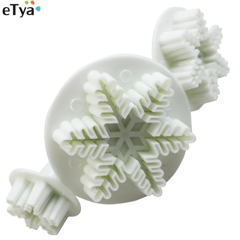 Хэллоуин Рождество Снежинка печенье Форма помадка сахарная поделка