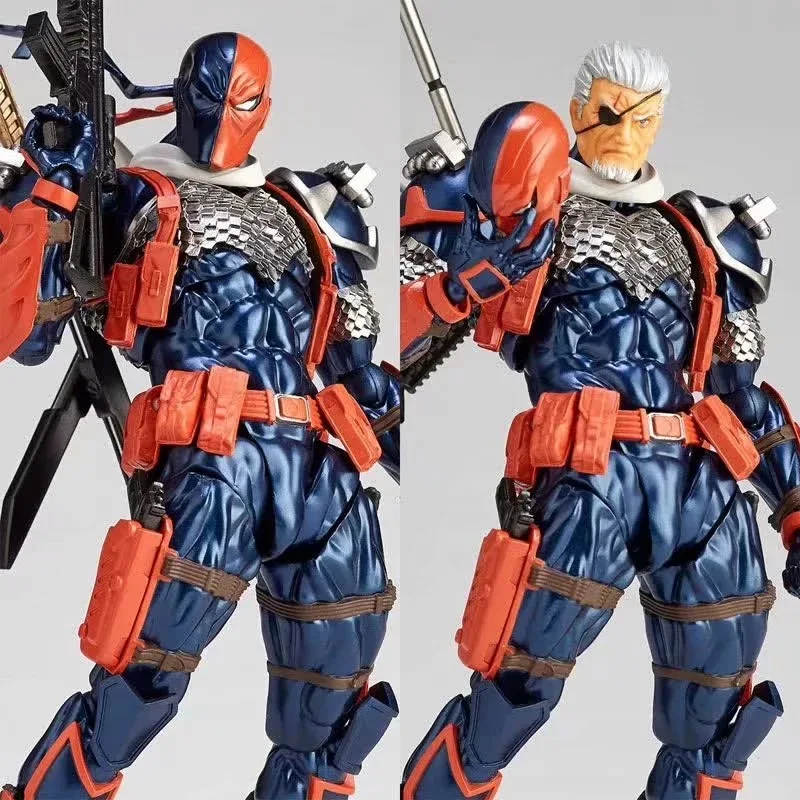 Новый хит! 17 см NO.011 Deathstroke Comics Бэтмен ПВХ фигурка Коллекционная модель