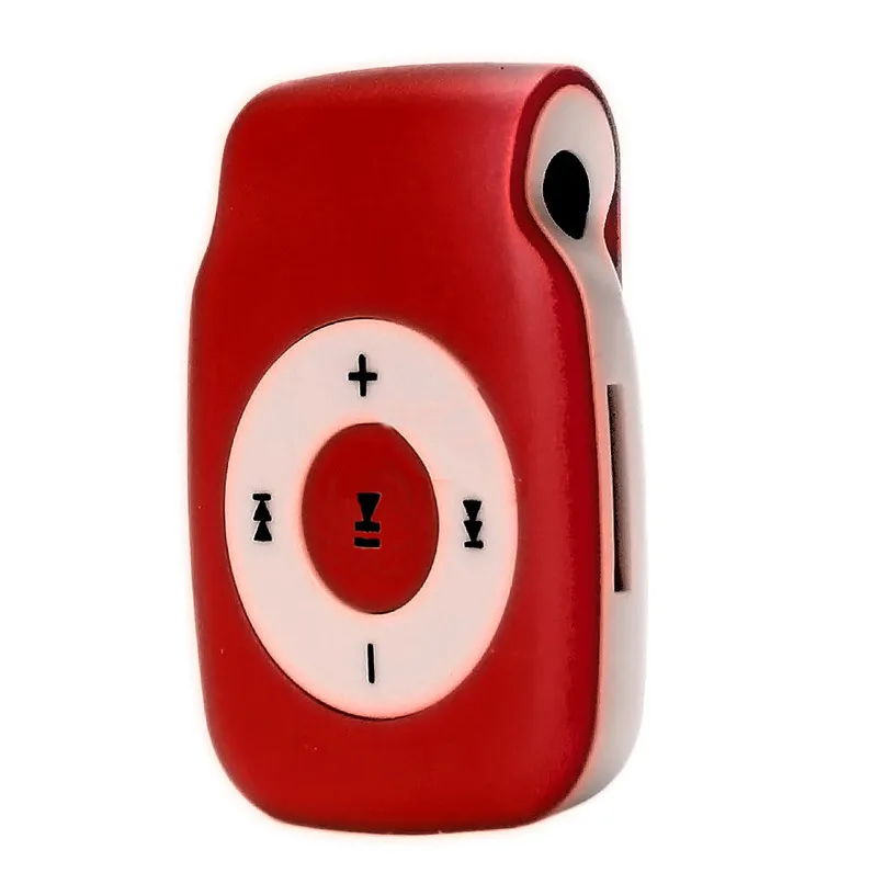 5 видов цветов высокое качество звука для бега мини зажим металлический USB MP3