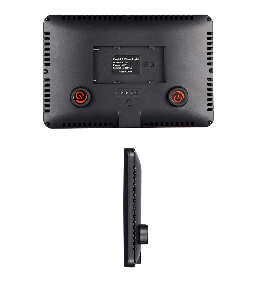 MAMEN PAD260 LED Fill Light 3200-6000K Professional Photography Lamp Stepless Dimming For Camera Sony Canon Nikon DV Video Light