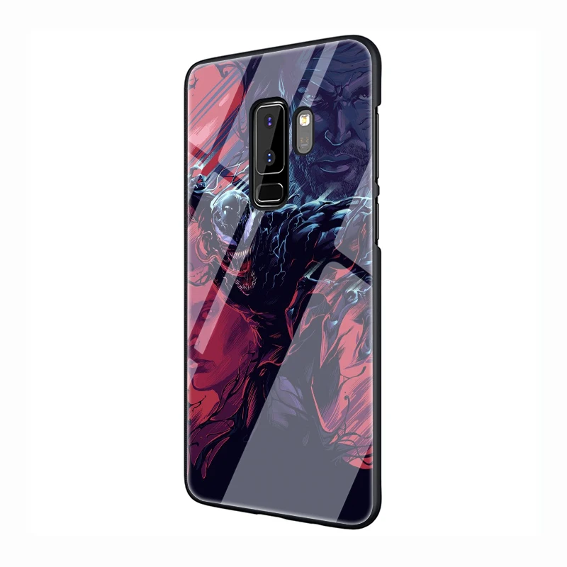 G14 Venom закаленное Стекло мягкий чехол для телефона для samsung Galaxy S7 край S8 S9 S10 Note 8, 9, 10, плюс A10 A20 A30 A40 A50 A60 A70 - Цвет: G14