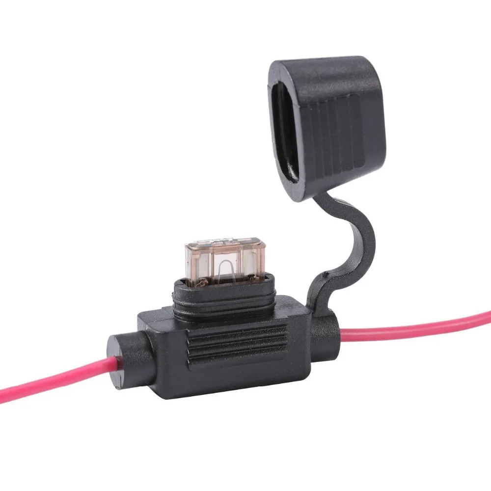 Partol мотоциклетный автомобильный зарядный кабель адаптер 2.1A 12V SAE к USB телефону GPS