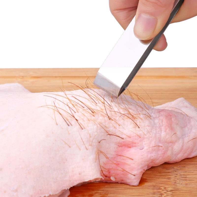 Кухонный зажим для волос из нержавеющей стали плоскогубцы вытягивания в виде