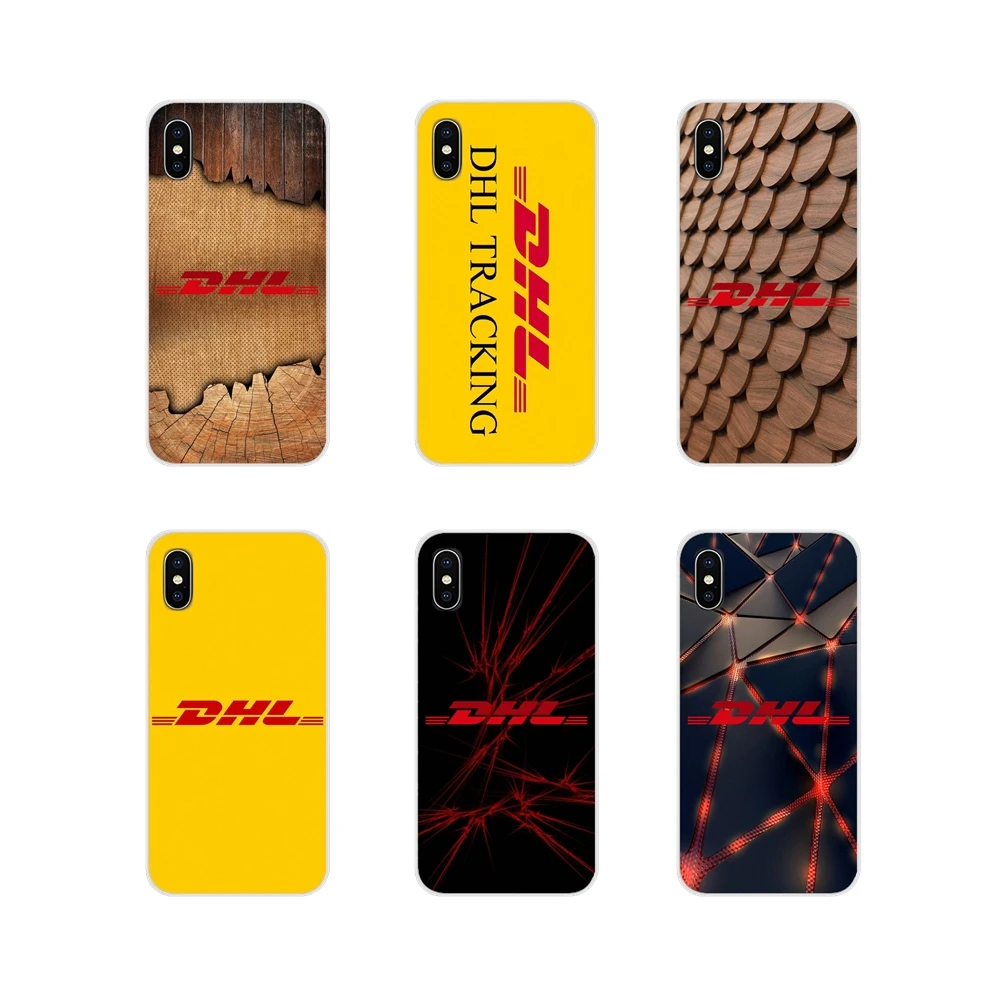 Желтый Дизайн Роскошный логотип DHL для Samsung Galaxy A3 A5 A7 J1 J2 J3 J5 J7 2015 2016 2017 аксессуары