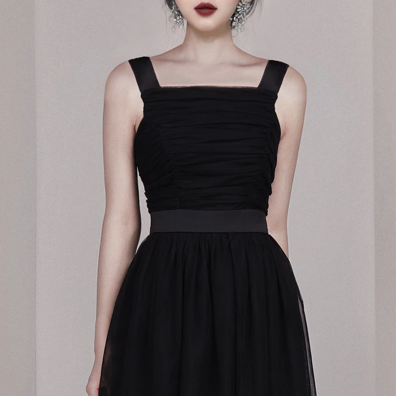 Max Spri 2019 Новая коллекция офисных платьев для женщин квадратная шея без рукавов