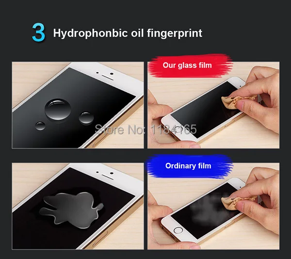 3d качество полное покрытие экрана закаленное стекло-экран протектор для huawei honor 6c