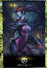 Аниме постер Overwatch Widowmaker настенная прокрутка печатная картина домашний декор
