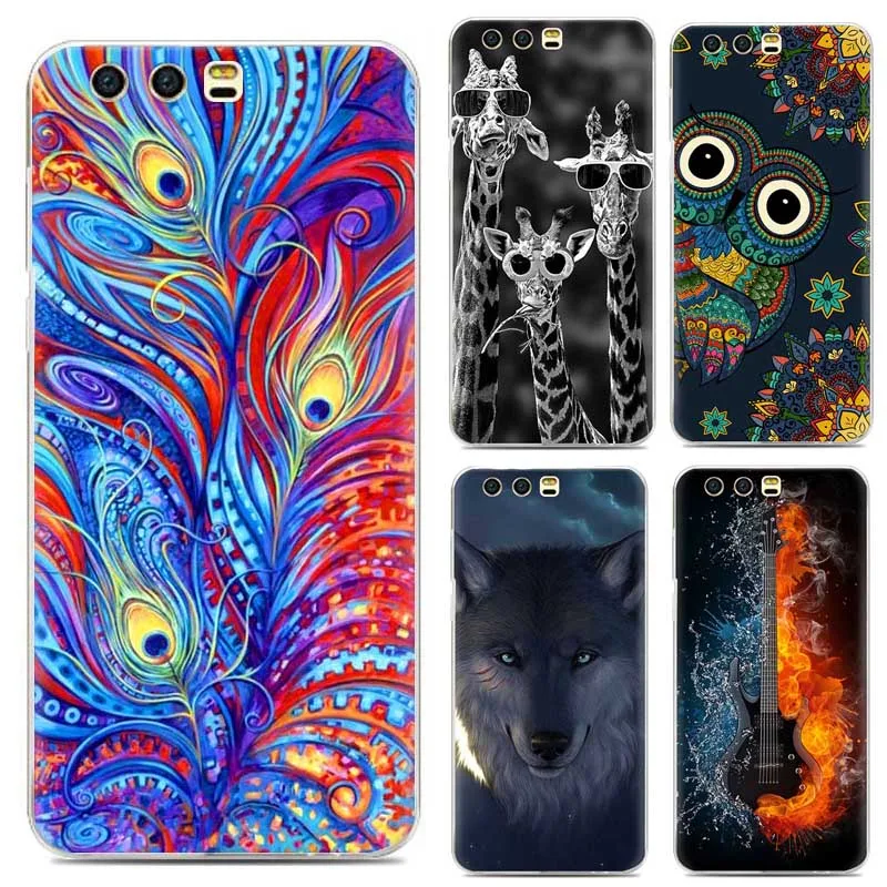 Lulumi Magic Гитары Телефон чехол для Huawei Honor 9 5.15 дюйма Ice мультфильм живопись ТПУ