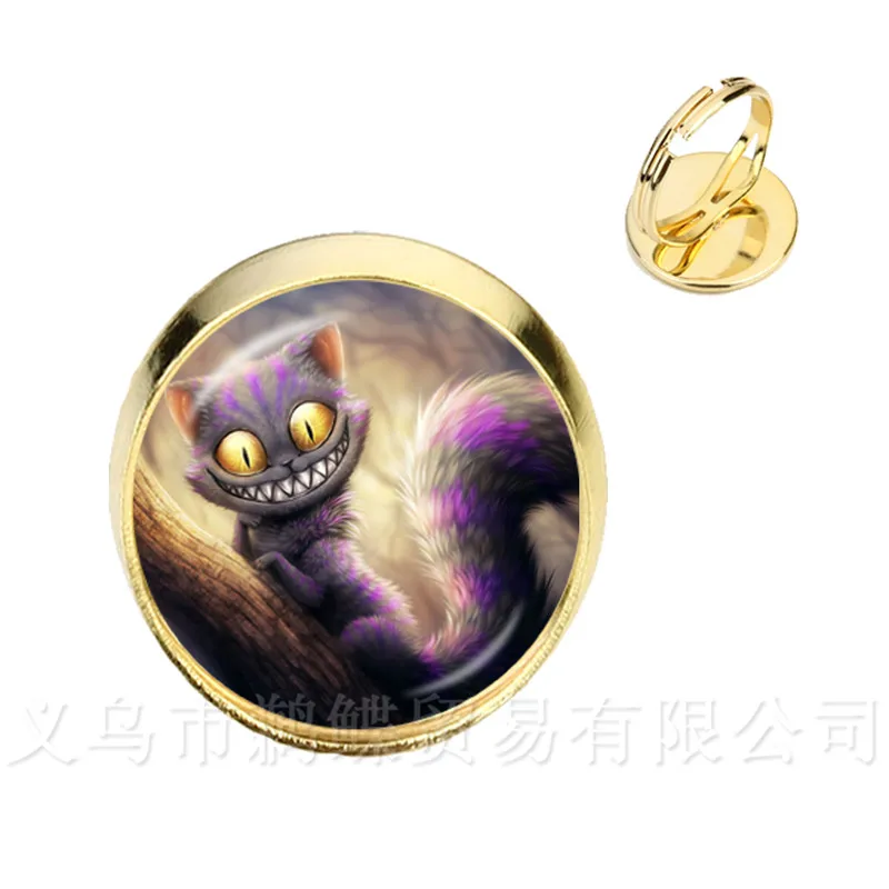 A Mad Tea вечерние Hatter March Hare сказочные художественные кольца Алиса в стране чудес