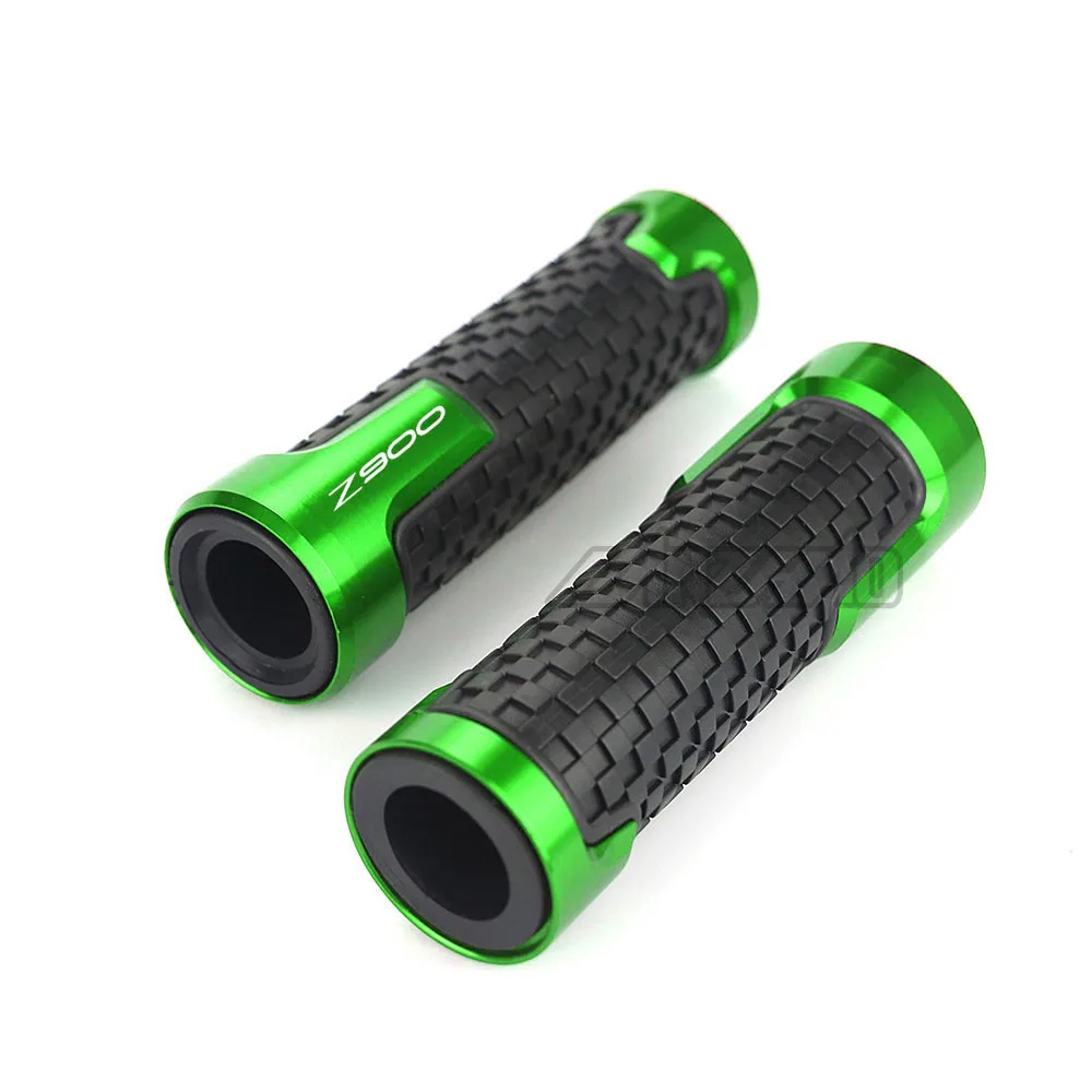 Рукоятка для мотоцикла 7/8 &quot 22 мм CNC алюминиевый резиновый гелевый Ручка Kawasaki Z900