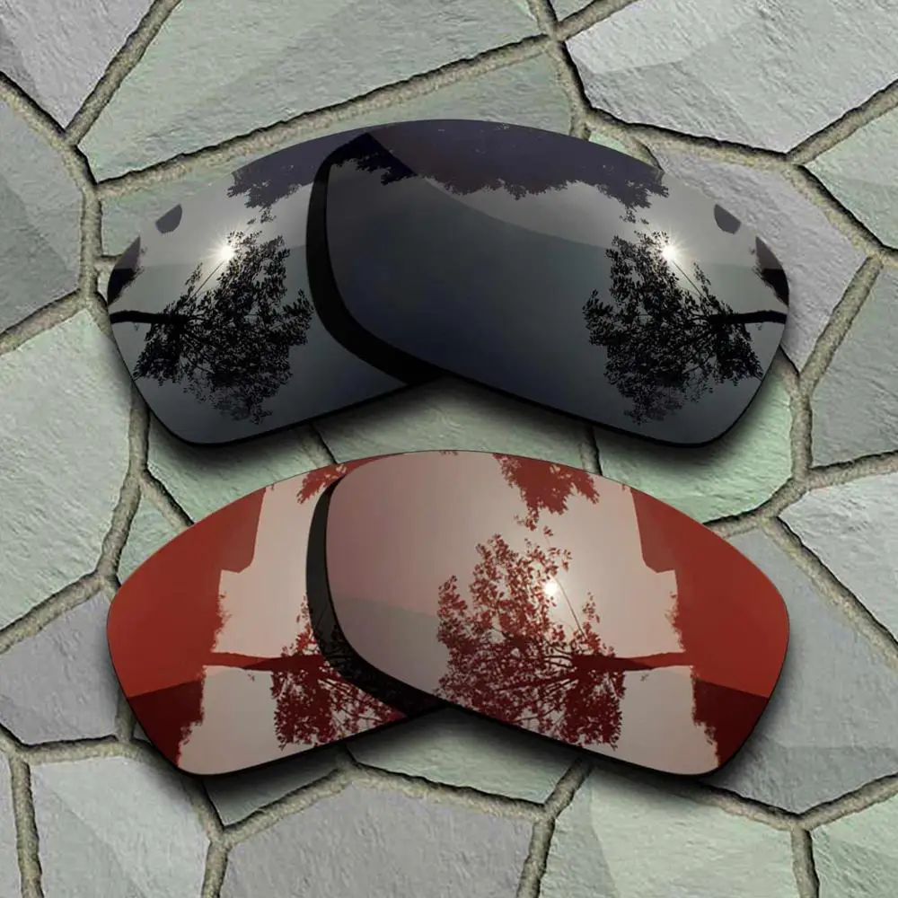 Солнцезащитные очки поляризованные Сменные линзы для Oakley Hijinx-variets - Цвет линз: Black-Bronze Brown