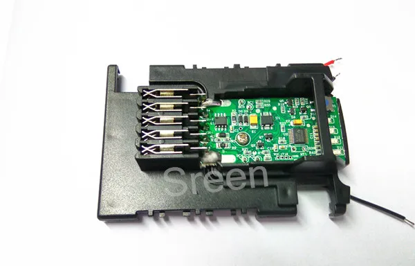 18 в Li Ion Мощность инструменты Батарея чехол с PCB програмная панель Замена для