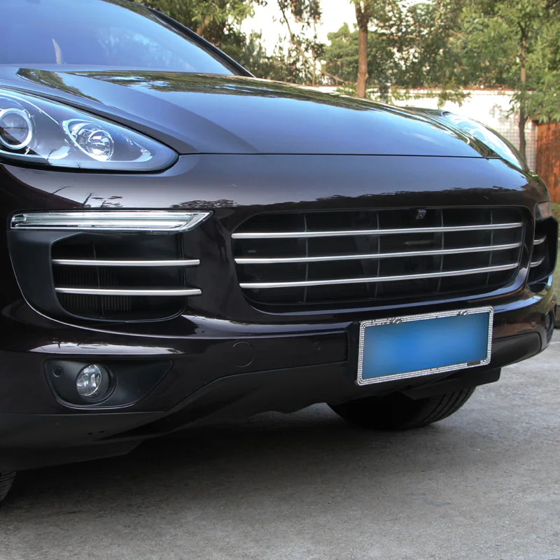 Lsrtw2017 передняя решетка из нержавеющей стали для автомобиля porsche cayenne 2018 2019 |