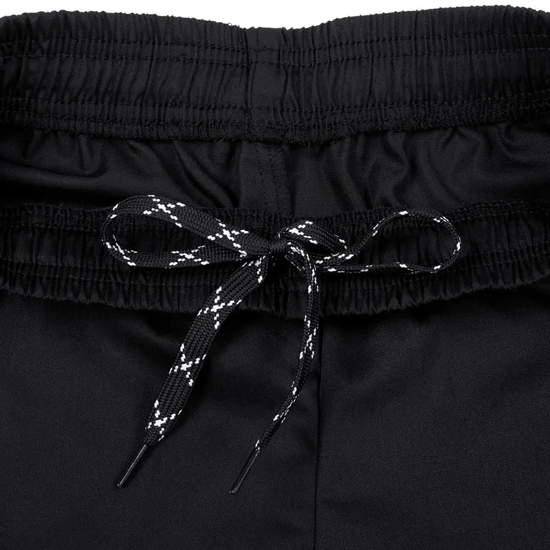 Брюки шеф повара с эластичным поясом черные брюки для ресторана отеля кофейни