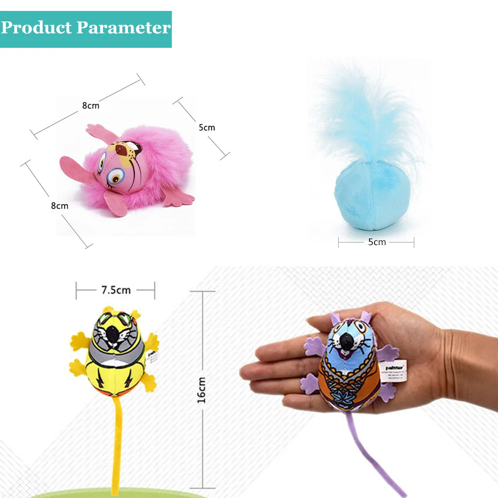 Забавные мягкие плюшевые игрушки для кошек Интерактивная игрушка жевания зубов