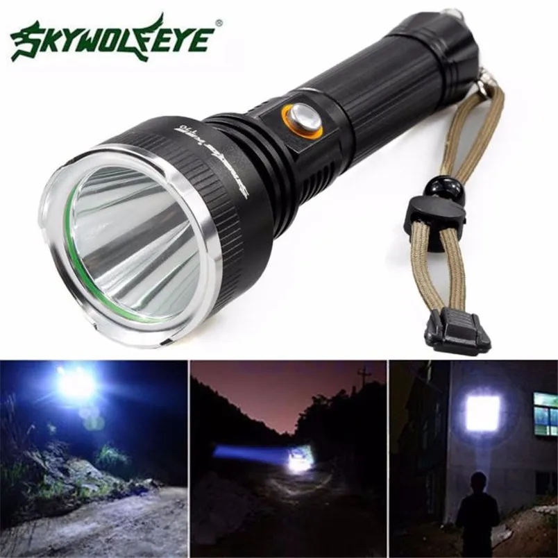 5000 LM CREE XM-L T6 светодиодный фонарик AAA/18650 Факел фонарик 5 режимов NOJ06