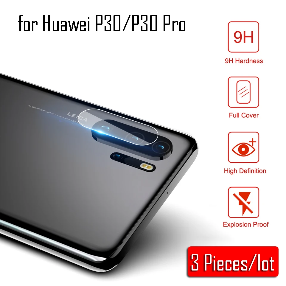 Закаленное стекло камеры для huawei P30 Pro стеклянная задняя защитная пленка защитное