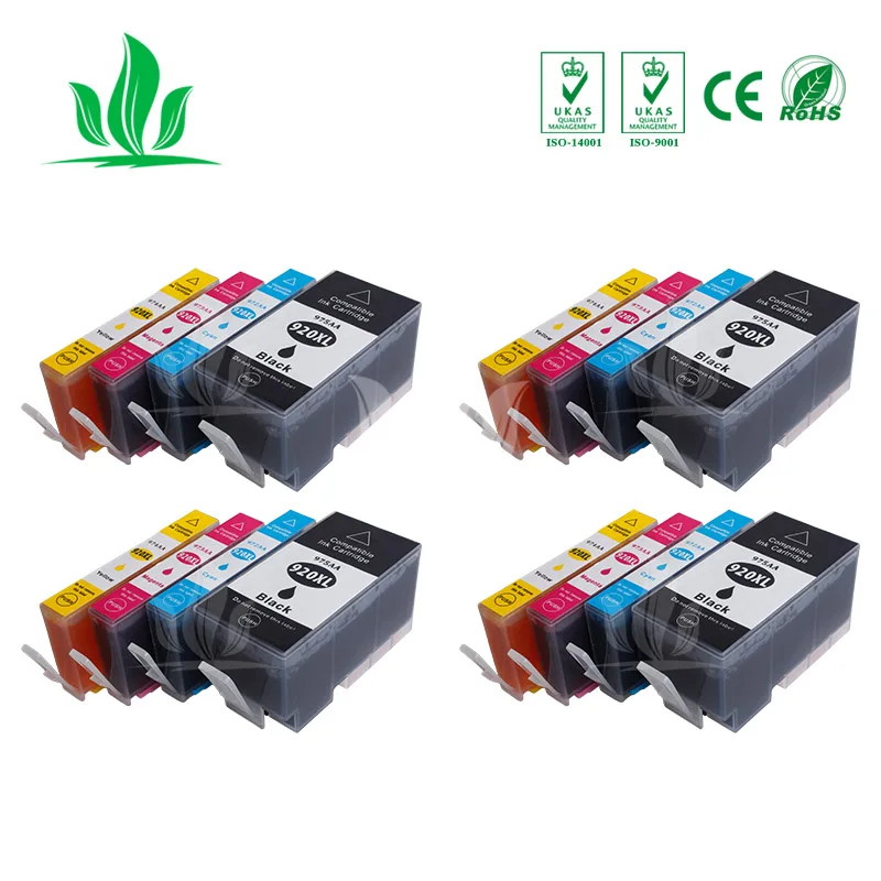 4 комплекта 920XL совместимый чернильный картридж hp920 hp 920 для HP920 Officejet 6000 6500