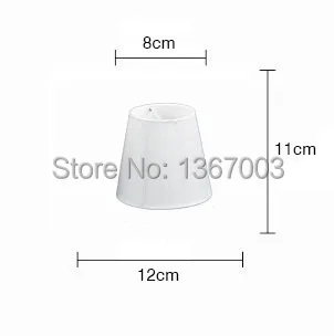 12 см Современная черная белая люстра с абажуром тканевый настенный светильник