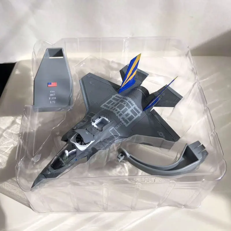 AMER 1/72 масштаб USMC F-35B Lightning II Joint Strike Fighter литой под давлением металлический военный самолет модель игрушки для сбора/подарка