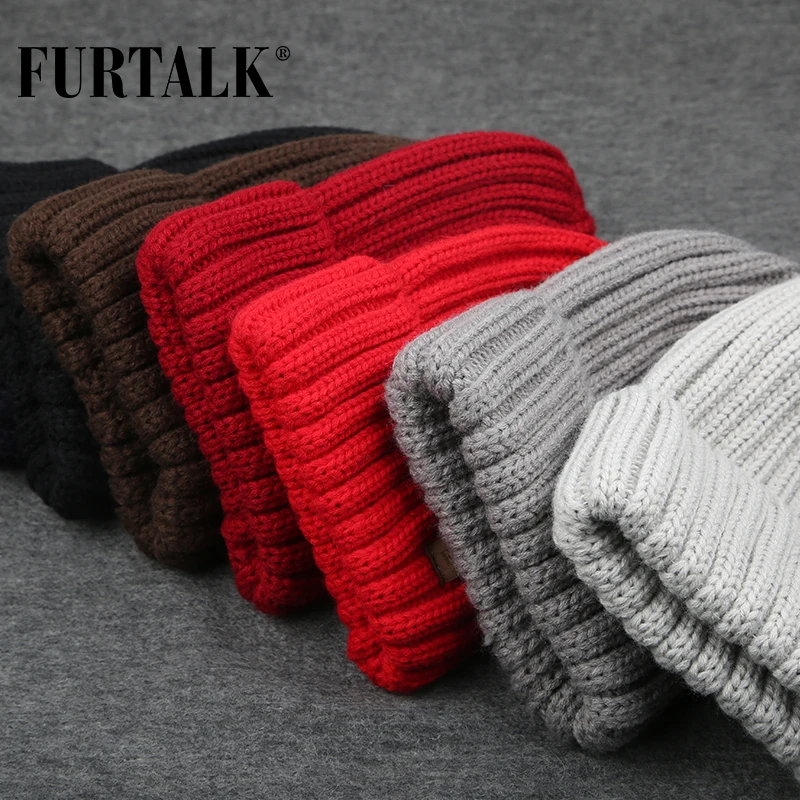 Furtalk Унисекс детей в возрасте 2 7 теплые зимние Pom Hat для мальчиков и девочек