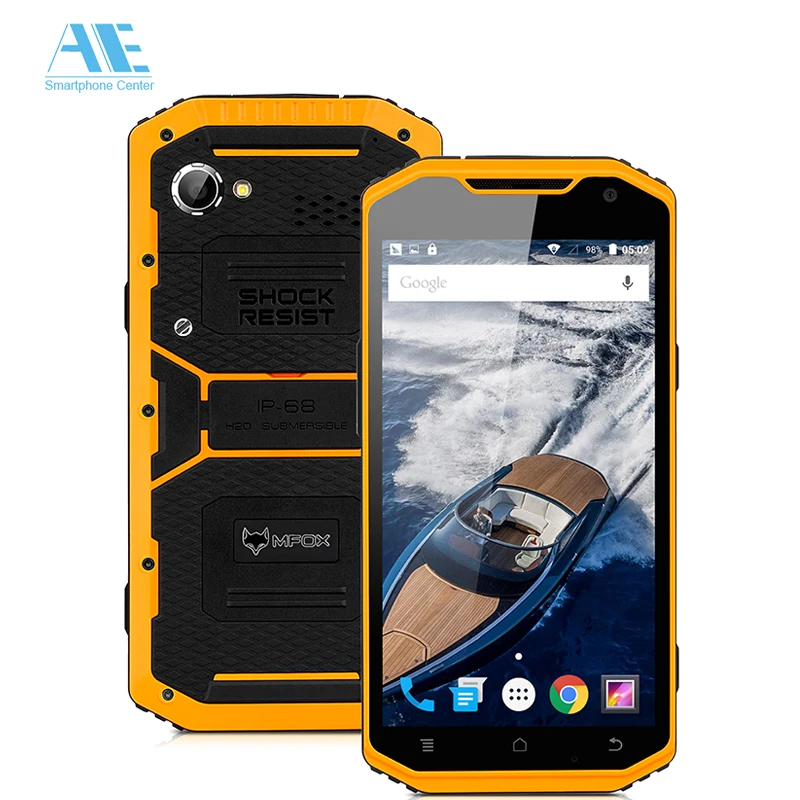 Оригинальный mfox A10 Pro IP68 Водонепроницаемый mtk6752 Octa core Android 5.0 3 ГБ Оперативная