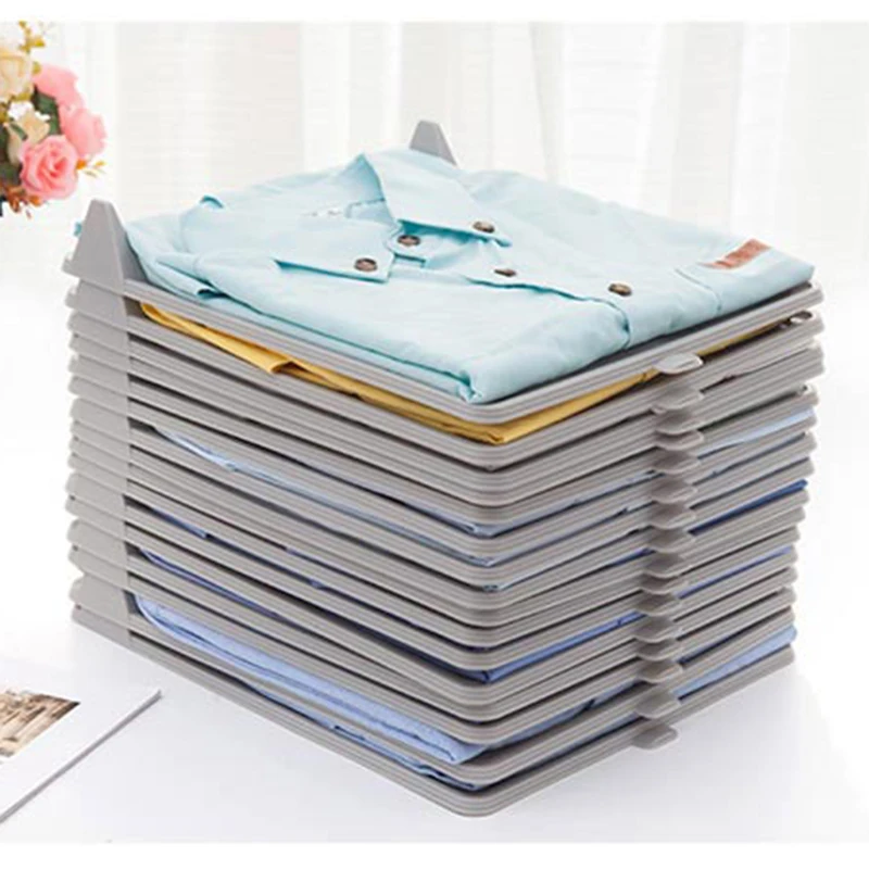 5 шт/1 Набор Шкаф для хранения одежды и папка лоток рубашка Сортировка отделка