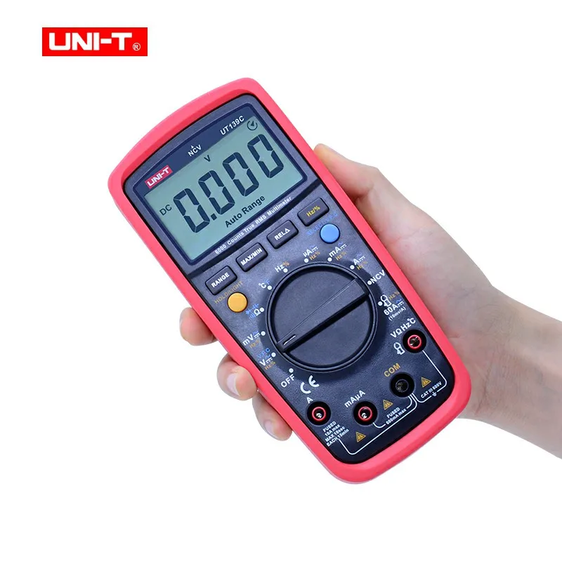 Цифровой мультиметр UNI-T UT139C с автоматическим выбором диапазона измеритель