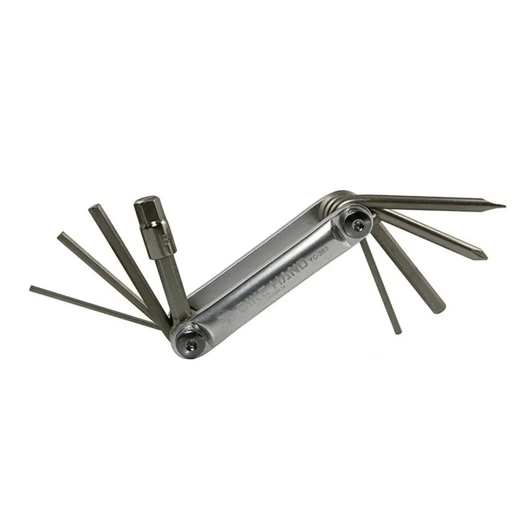 Портативный 9 в 1 горный велосипед мульти ремонт Велоспорт Многофункциональный