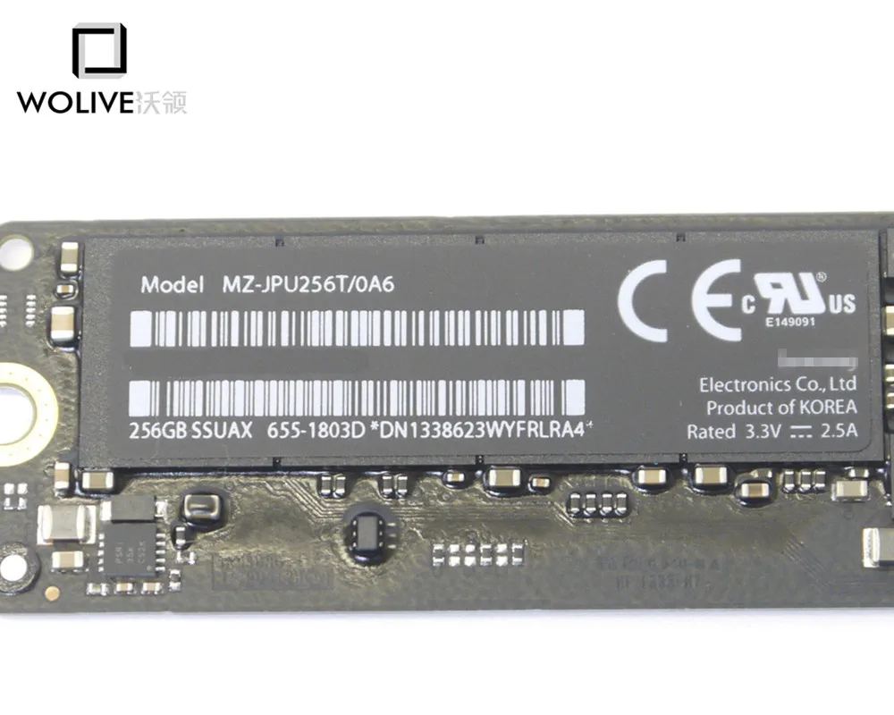 SSD твердотельный накопитель 256 ГБ 512 655 1803D для MacBook Pro 13 &quotA1502 2013 2015 и