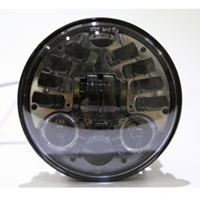 Black light 5,7" Светодиодный прожектор для Honda Shadow Aero Phantom VLX 600 750 VT 1100 - Цвет: Black light