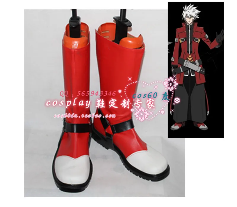Блейзблу Ragna кровяная обувь для косплея S008