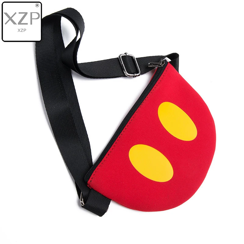 XZP милая сумка через плечо с Микки и смайликом для девочек детская сумочка милым