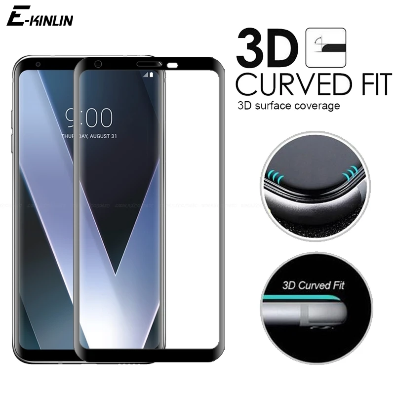 Закаленное Защитное стекло для LG Velvet V30 V30S V35 V40 V50 V50S G8X G8 G7 Plus ThinQ 5G | Мобильные