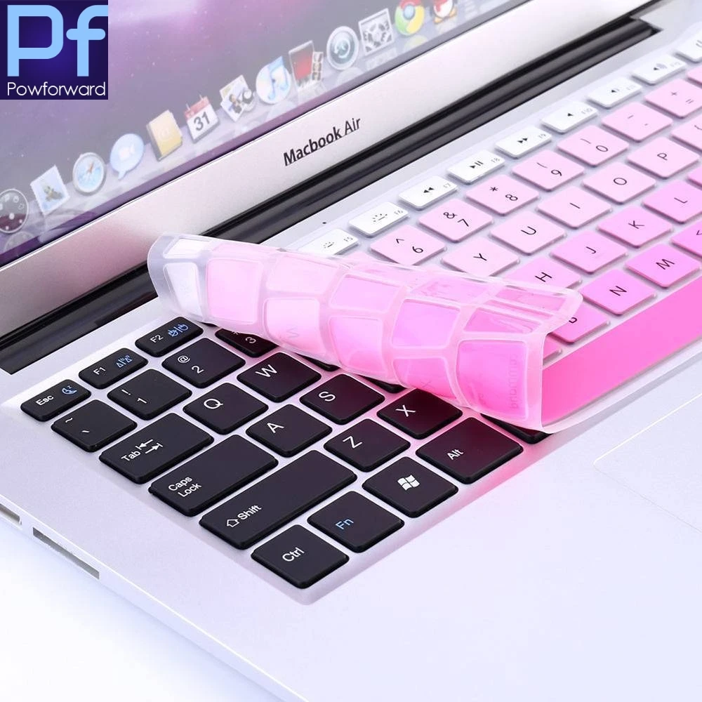 Силиконовая наклейка на клавиатуру для Macbook Air 13 (2012 2017) pro 15 2015) защитная