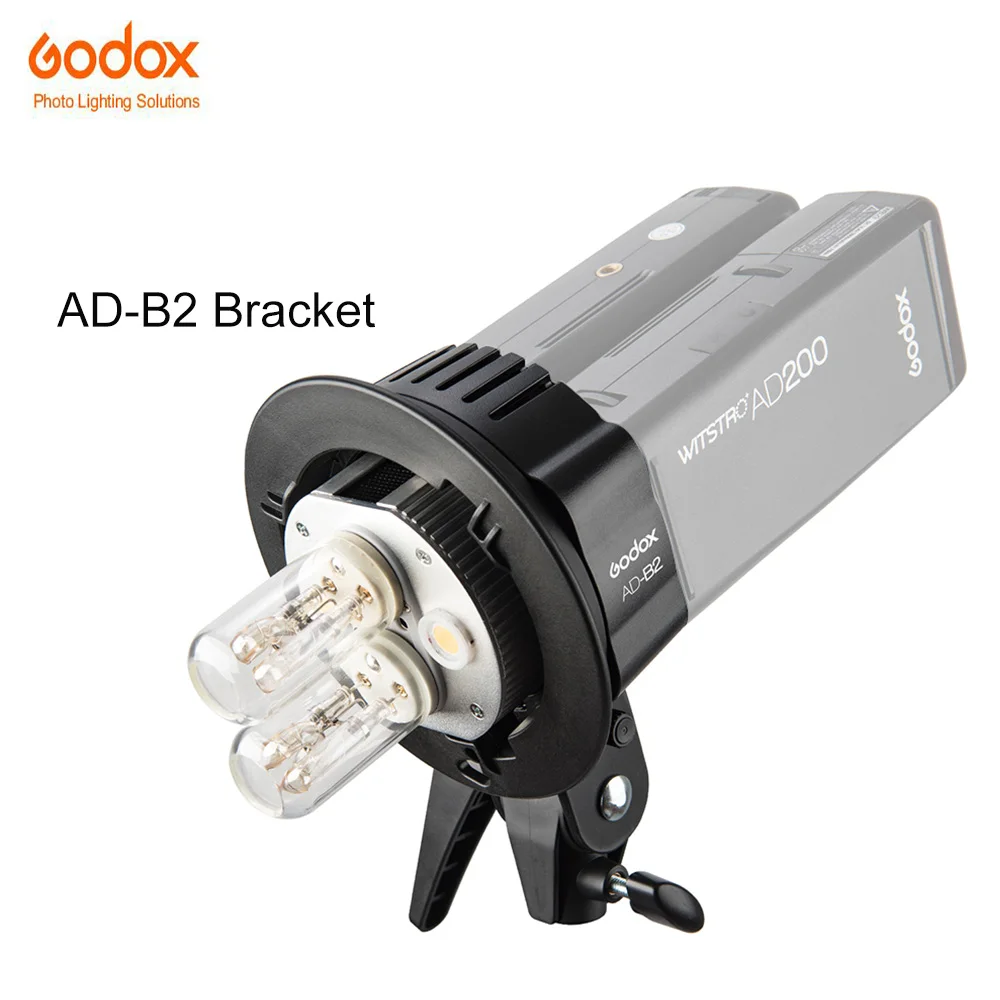 Godox AD B2 двойной Мощность Bowens крепление для 2 S Тип AD200 Карманный Flash открытый