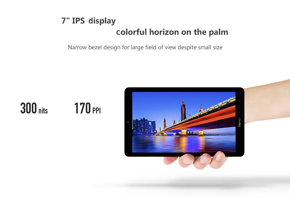 HUAWEI Honor Play MediaPad 2 планшетный ПК 7,0 дюймов Android 6,0 планшеты MTK8127 четырехъядерный Bluetooth 4,2 ноутбук 2 Гб 16 Гб WIFI