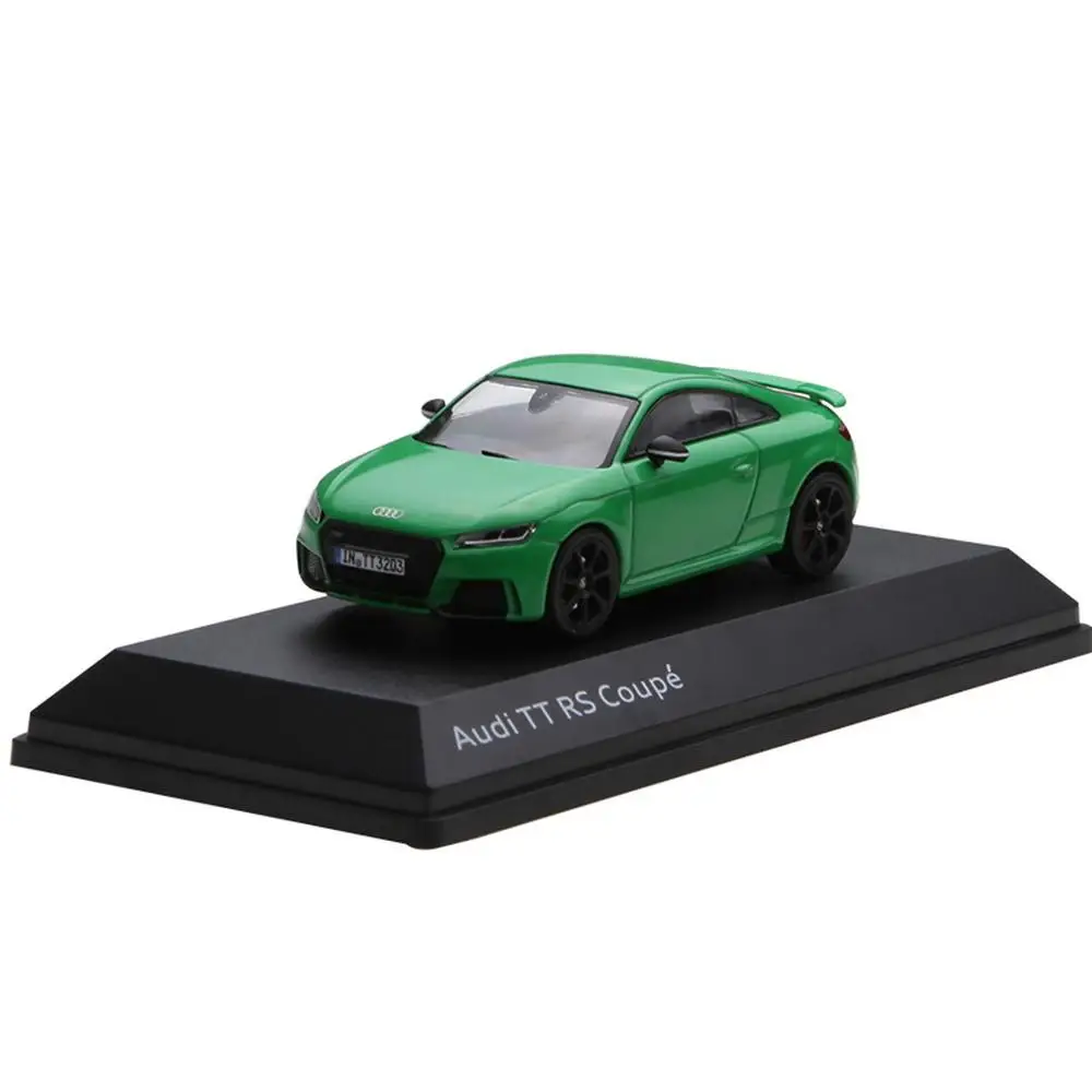Коллекционная зеленая модель автомобиля Audi TT RS Coupe 1/43|Наземный транспорт| |