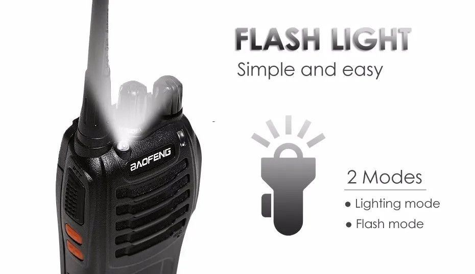 2 шт./лот BaoFeng BF-888S рация UHF двухстороннее радио baofeng 888s UHF 400-470 МГц 16CH портативный приемопередатчик с наушниками