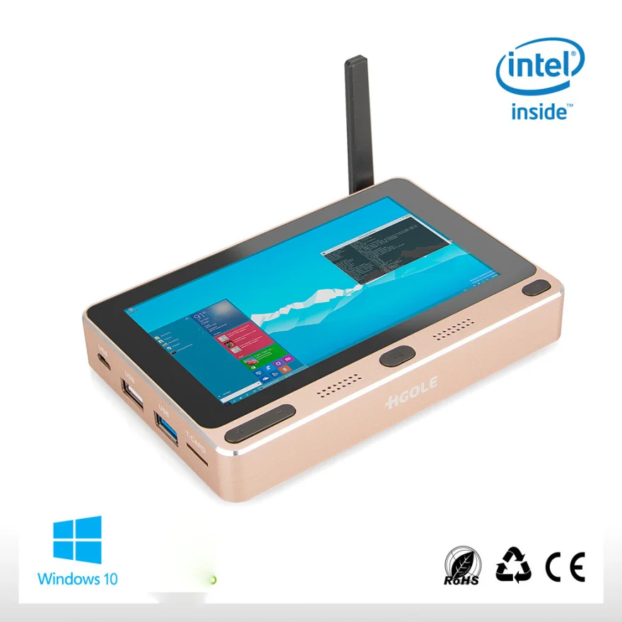 Бизнес Офис портативный карманный планшетный ПК Windows 10 домашний Intel Z8300 5 &quotмини 4