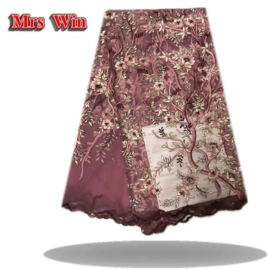 Hot Sale French WHITE FABRIC With gold line embroidery African Tulle Lace Fabric High Quality Nigeria Mesh Material cloth | Дом и сад