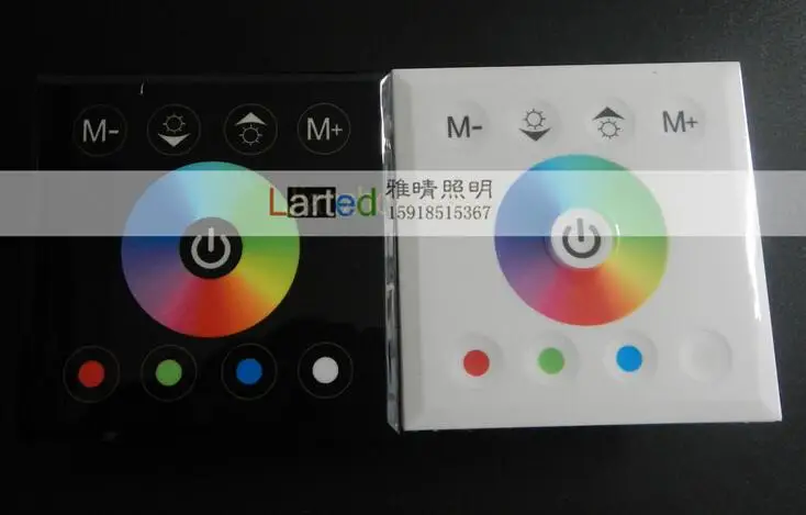 Быстрая доставка 5 шт RGBW LED Сенсорная панель контроллер led диммер для DC12V