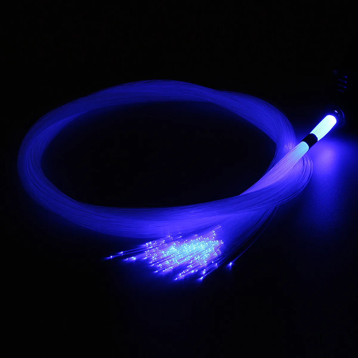 300 шт. оптические волоконные лампы RGB Мерцание светодиодный волоконно-оптический Звездный потолочный светильник 2 м* 0,75 мм оптический волоконный кабель