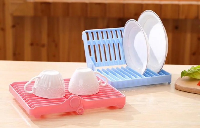 

Hot Kitchen Accessories Dish folding shelf Dish Storage Rack Dish Drying Rack Kitchen Organizer Drain rack
