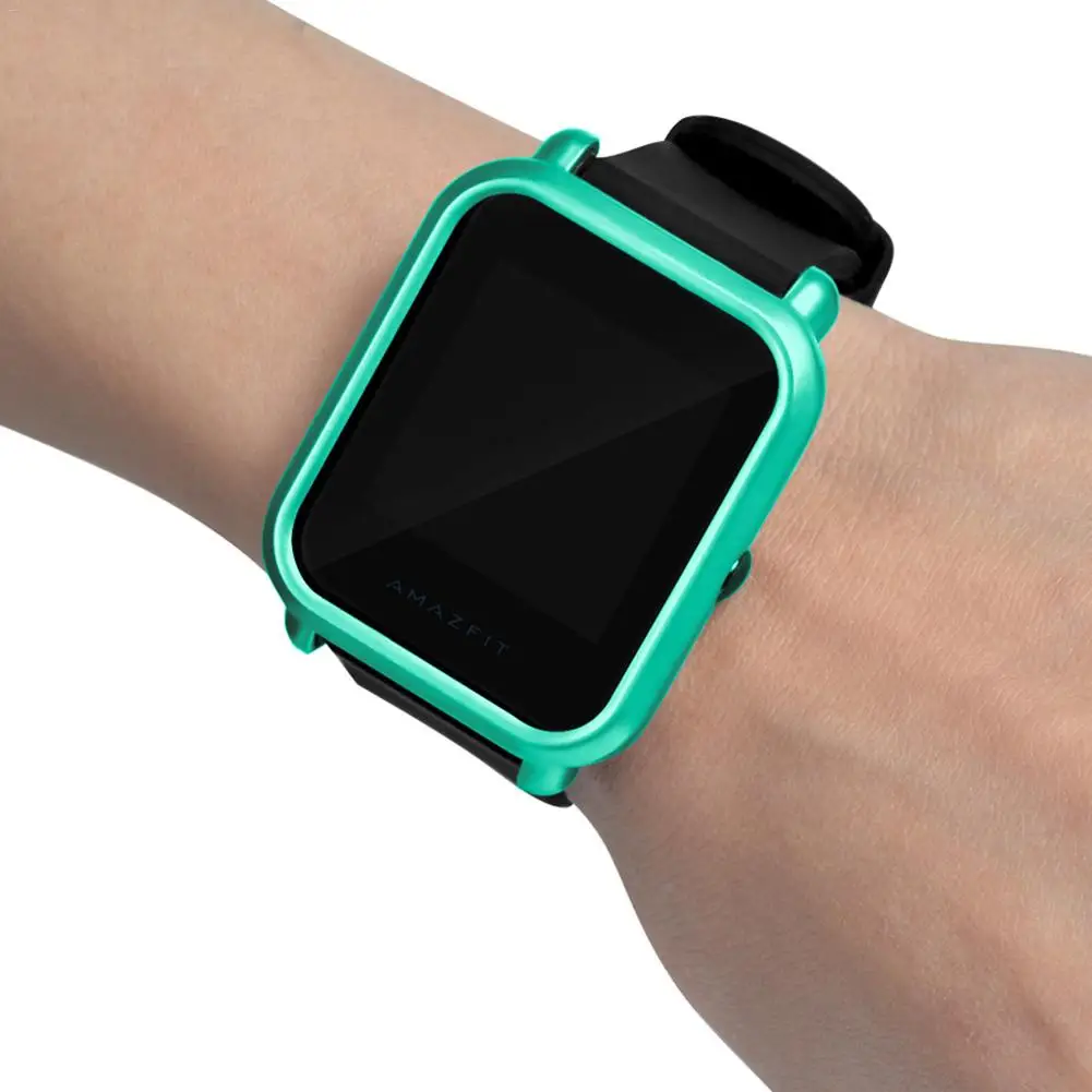 Rondaful чехол из поликарбоната с цветной рамкой защитный для Huami Amazfit Bip Younth Watch