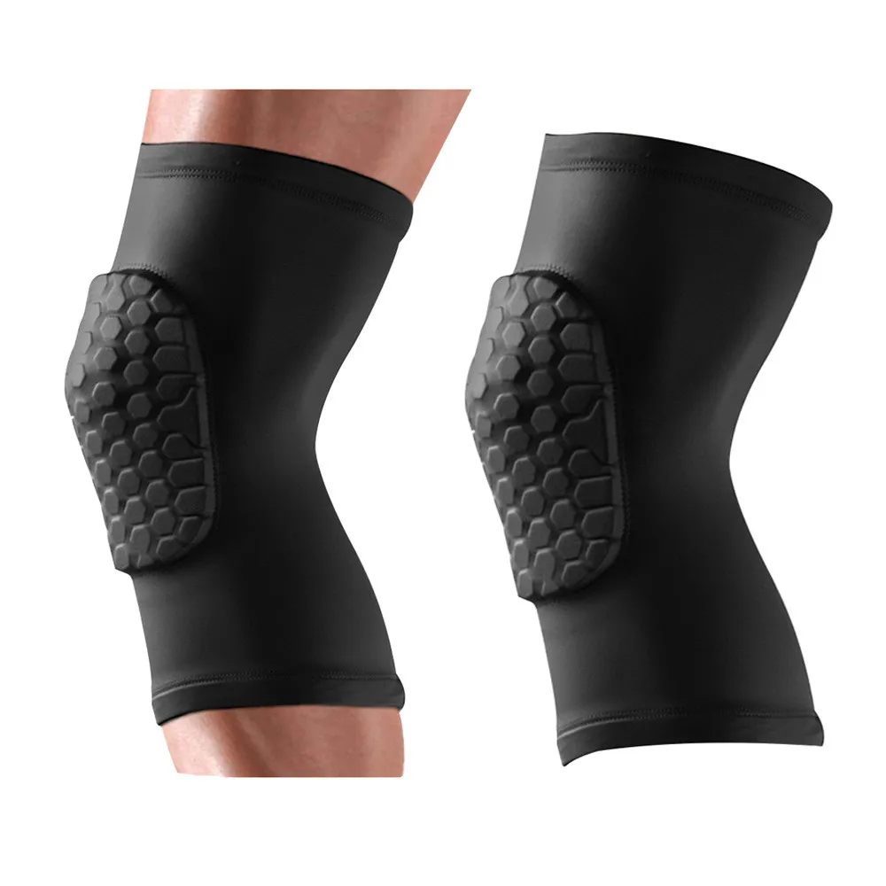 

Honeycomb Knee Pad Basketball Crashproof Leg Sleeve Elbow Protector Antislip